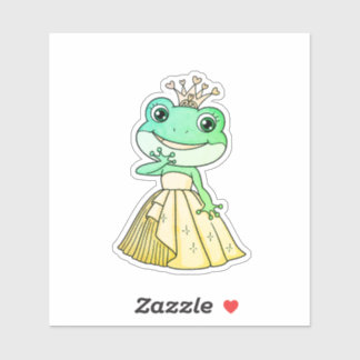 Frog Princess Aufkleber