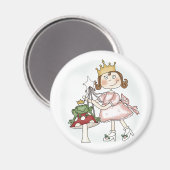 Frog Princess Magnet (Vorderseite/Rückseite)