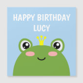 Frog Princess Magnetkarte (Vorderseite)