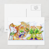 Frog Princess Postkarte (Vorne/Hinten)