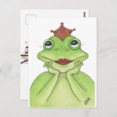 Frog Princess Postkarte (Vorne/Hinten)