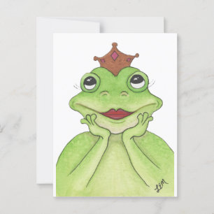 Frog Princess Postkarte