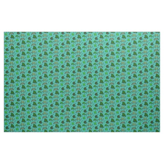 Frog Print Fabric Stoff (Yard (91,4 cm))