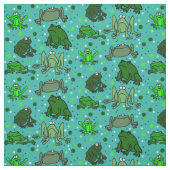 Frog Print Fabric Stoff (Muster)
