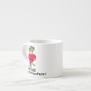 Frog Proud Grandmatt Girl Gifts Espressotasse