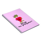 Frog Proud Grandmatt Girl Gifts Notizblock (Rechte Seite)
