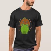 frog pumpkin cute candy T-Shirt (Vorderseite)