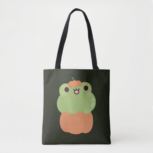 Frog Pumpkin Tasche (Vorderseite)