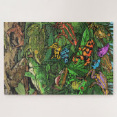 Frog Puzzle Schwierigkeit (Horizontal)