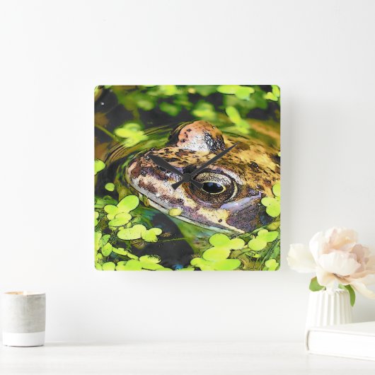 FROG QUADRATISCHE WANDUHR (Zuhause)