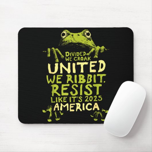 Frog Resist Cute Funny Mousepad (Mit Mouse)