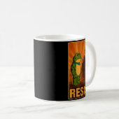 Frog Resist Rtland Frog Protest - Rtland Frog Acti Kaffeetasse (VorderseiteRechts)