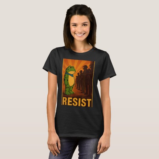 Frog Resist Rtland Frog Protest - Rtland Frog Acti T-Shirt (Vorne ganz)