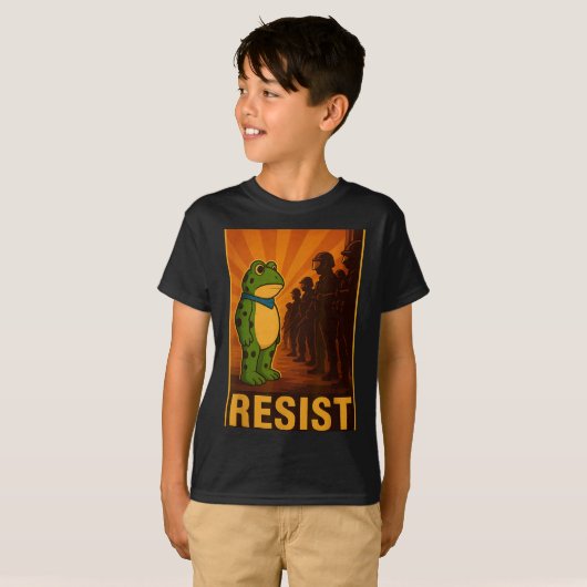 Frog Resist Rtland Frog Protest - Rtland Frog Acti T-Shirt (Vorne ganz)