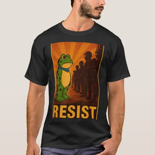 Frog Resist Rtland Frog Protest - Rtland Frog Acti T-Shirt (Vorderseite)