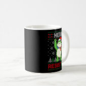 Frog Retro Merry Resistmas Funny Litical Ugly Chri Kaffeetasse (VorderseiteRechts)
