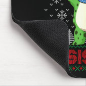 Frog Retro Merry Resistmas Funny Litical Ugly Chri Mousepad (Ecke)
