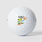 Frog! Ribbit! - GOLF BALLS-Customizing Ihre eigene Golfball (Vorderseite)