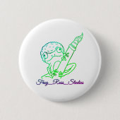 Frog Ross Studios Logo Button/ Button (Vorderseite)