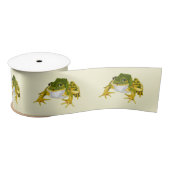 Frog Satin Ribbon Custom Colors Satinband (Spule)