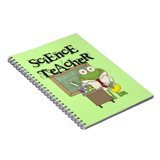 Frog Science Teacher Notizblock (Rechte Seite)