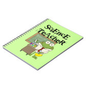 Frog Science Teacher Notizblock (Linke Seite)