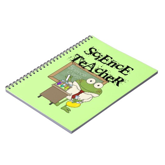 Frog Science Teacher Notizblock (Linke Seite)