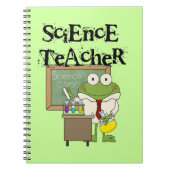 Frog Science Teacher Notizblock (Vorderseite)