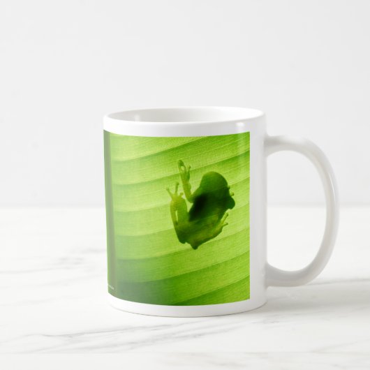 Frog silhouette kaffeetasse (Rechts)