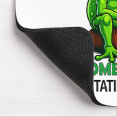 Frog Smoking I Feel Like Work Got Custody Of Me An Mousepad (Ecke)