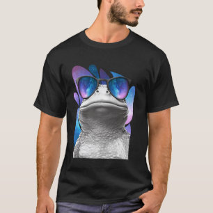 Frog Space Brillen Galaxy Sonnenbrillen Meme T-Shirt