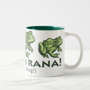 frog_Spanish_2 Zweifarbige Tasse