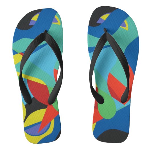 Frog Splash Color Pop Flip Flops Badesandalen (Fußbett)