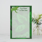 Frog Stationery Briefpapier (Stehend Vorderseite)
