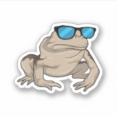 Frog Sungasse Aufkleber (Vorderseite)