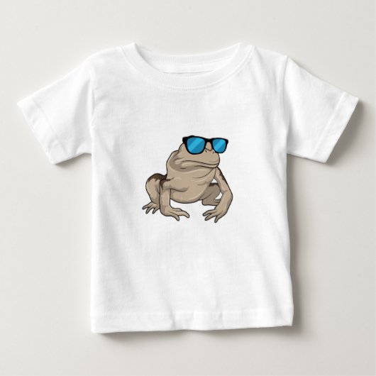 Frog Sungasse Baby T-shirt (Vorderseite)