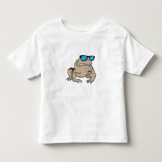 Frog Sungasse Kleinkind T-shirt (Vorderseite)