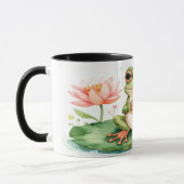 Frog Tea Mug - Cute Kawaii Hoppy Hour Gift Tasse (Links)