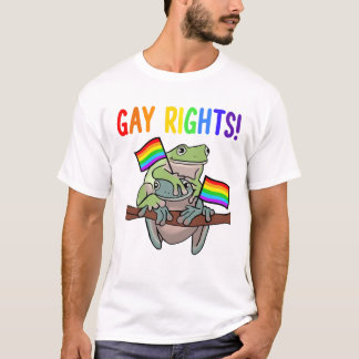 Frog Toad Gay Rights LGBT Pride Monat T-Shirt