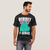 Frog Toad  Ribbit of Genius T-Shirt (Vorne ganz)