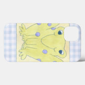 Frog Trio über Gingham Cloth Case-Mate iPhone Hülle (Rückseite (Horizontal))
