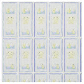 Frog Trio über Gingham Cloth Stoff (Muster)