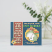 FROG TROUBLE by Sandra Boynton postcard Postkarte (Stehend Vorderseite)