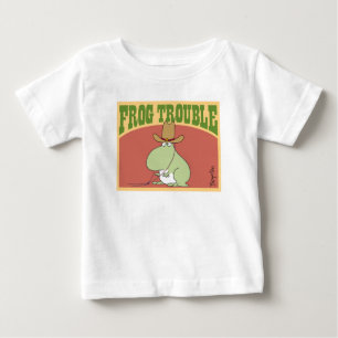 FROG TROUBLE von Sandra Boynton Offiziell Apparel Baby T-shirt