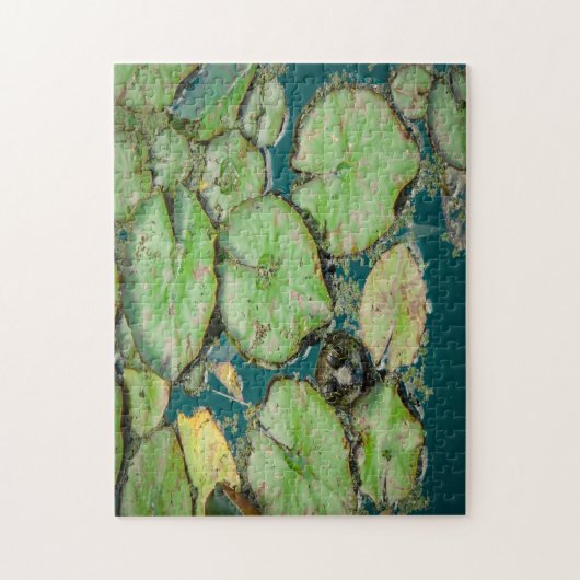 Frog und Lily Jigsaw Puzzle (Vertikal)
