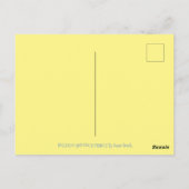 FROG UND TROCKENPRINZ. WHIMSICAL EASTER POSTCARD POSTKARTE (Rückseite)