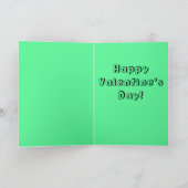 Frog Valentine's Day Card Feiertagskarte (Innenseite)
