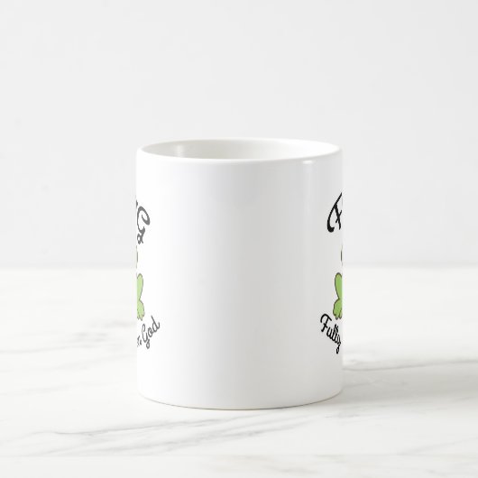 FROG - Verlass dich auf Gott Kaffeetasse (Mittel)