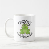 FROG - Verlass dich auf Gott Kaffeetasse (Links)