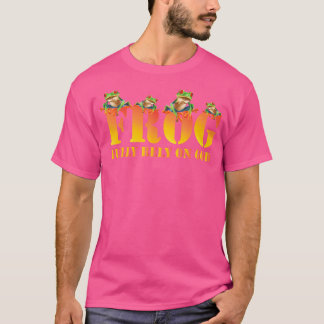 Frog verlässt sich auf Gott T-Shirt